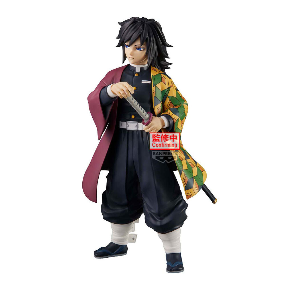 Imagen 3 - Figura Giyu Tomioka Grandista Demon Slayer Kimetsu No Yaiba 24Cm