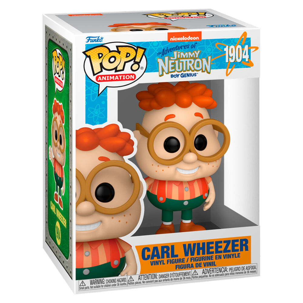 Imagen 2 - Figura Pop The Adventures Of Jimmy Neutron Carl Wheezer