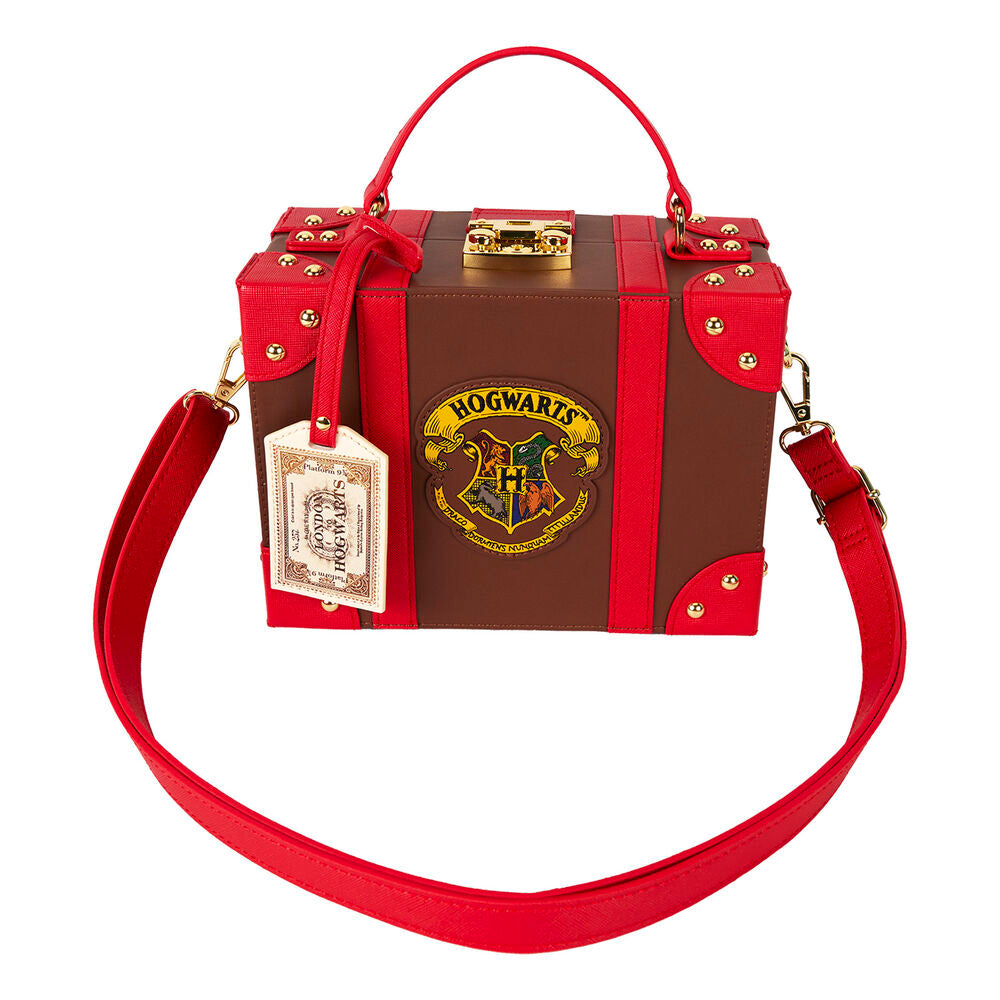 Imagen de Bolso Maleta Hogwarts Express Harry Potter Loungefly parte de nuestra colección en Espadas y más, sitio oficial.