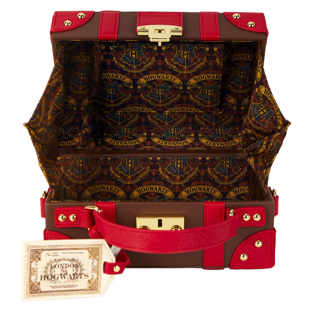 Imagen de Bolso Maleta Hogwarts Express Harry Potter Loungefly parte de nuestra colección en Espadas y más, sitio oficial.