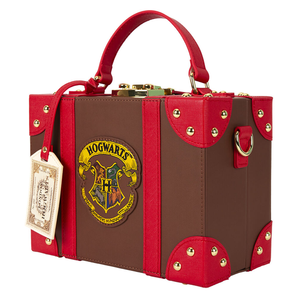 Imagen de Bolso Maleta Hogwarts Express Harry Potter Loungefly parte de nuestra colección en Espadas y más, sitio oficial.