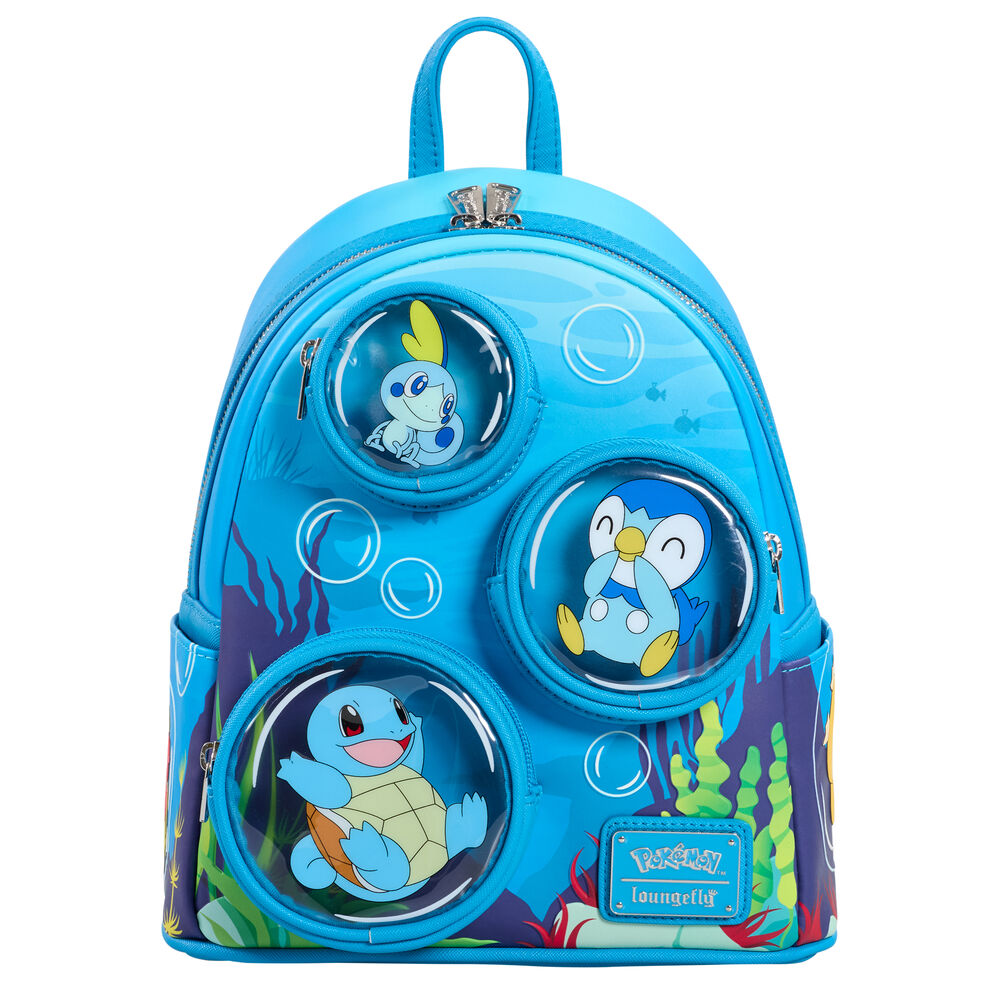 Imagen de Mochila Burbujas De Agua Pokemon Loungefly 25Cm parte de nuestra colección en Espadas y más, sitio oficial.