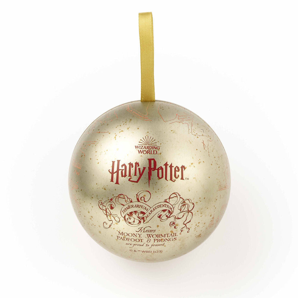 Imagen 3 - Pin Mapa De Los Merodeadores + Bola De Navidad Harry Potter