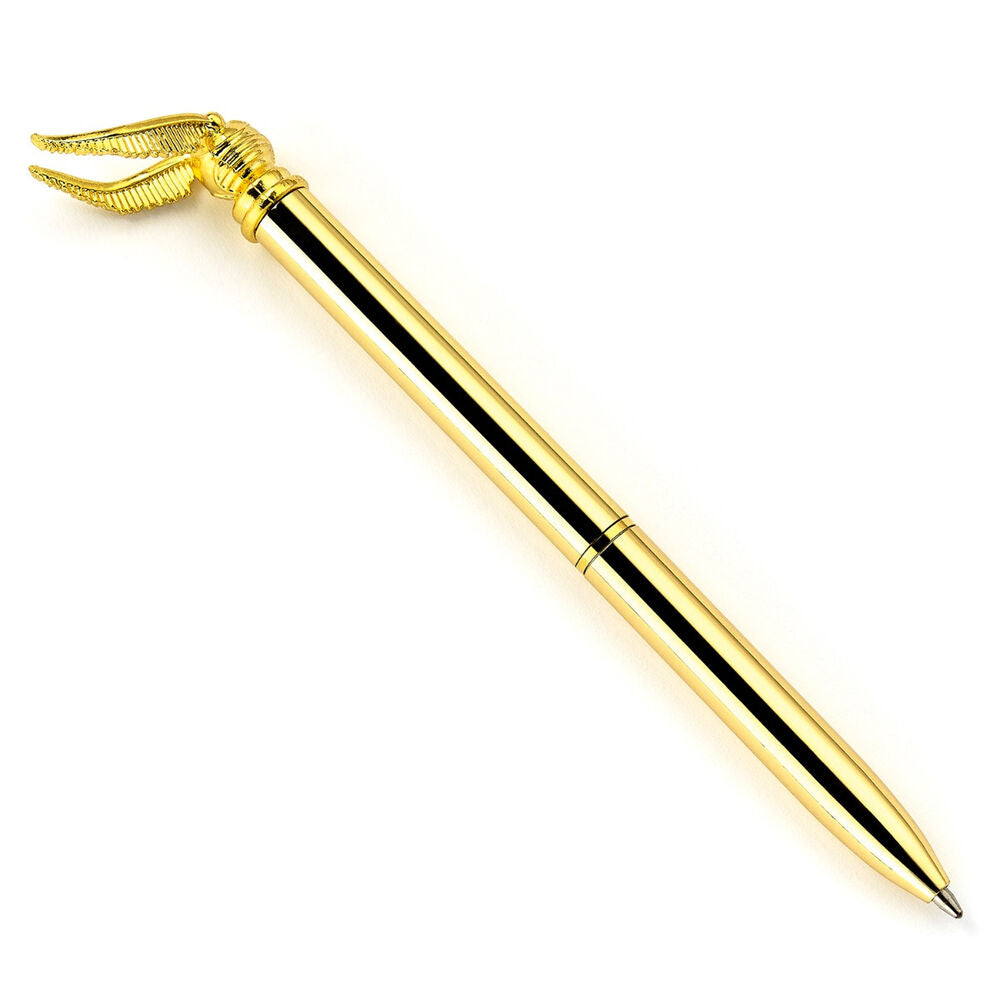 Imagen 1 - Boligrafo Metalico Snitch Dorada Harry Potter
