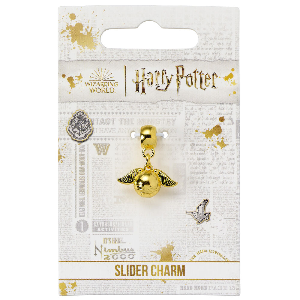 Imagen 2 - Colgante Charm Snitch Dorada Harry Potter