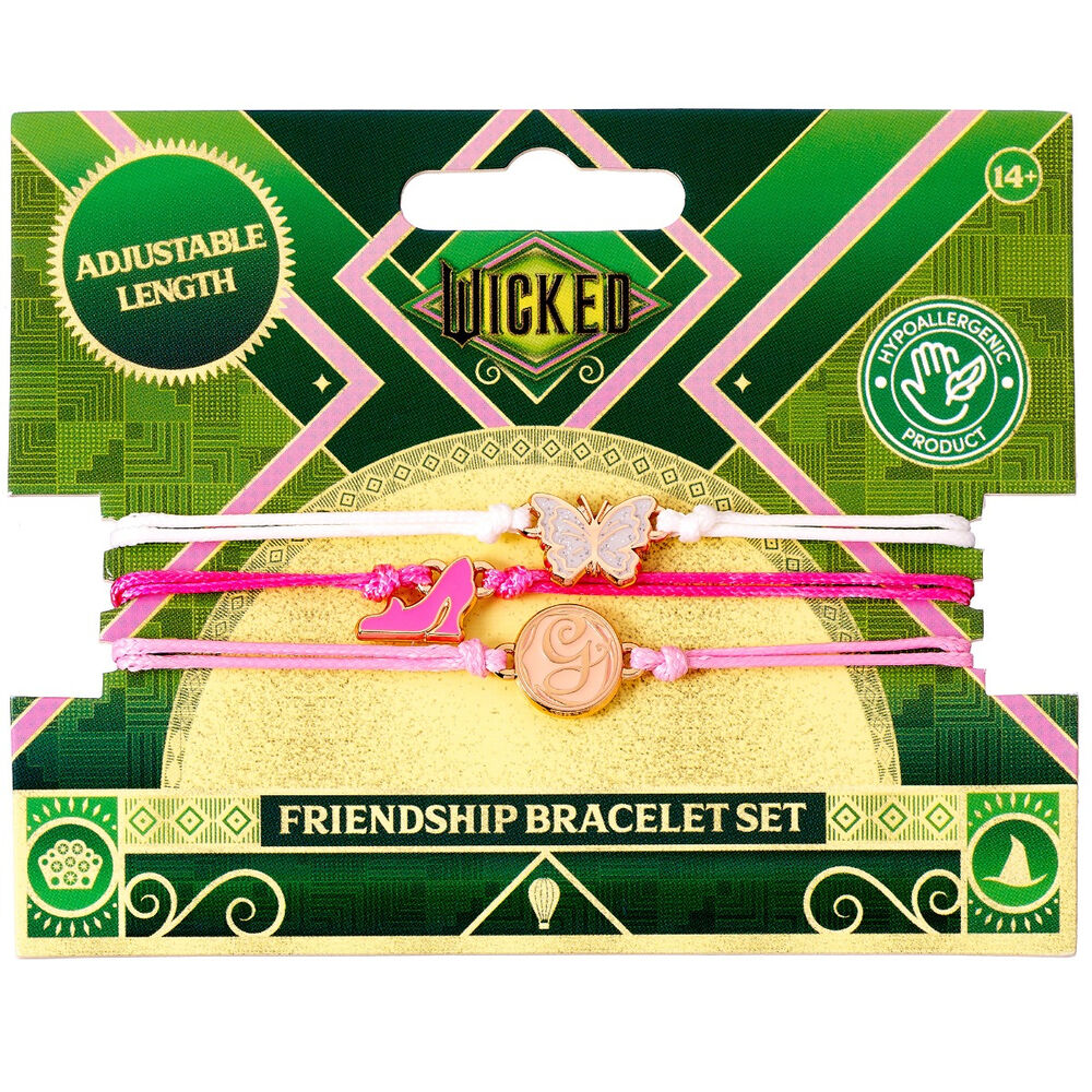 Imagen 2 - Set 2 Pulseras Amistad Glinda Wicked