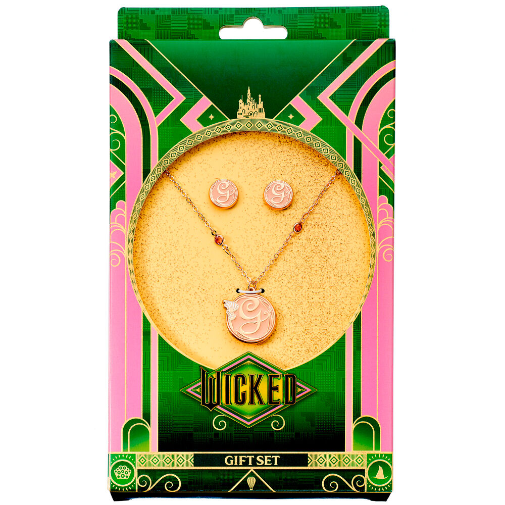 Imagen 2 - Set Colgante + Pendientes Glinda Wicked