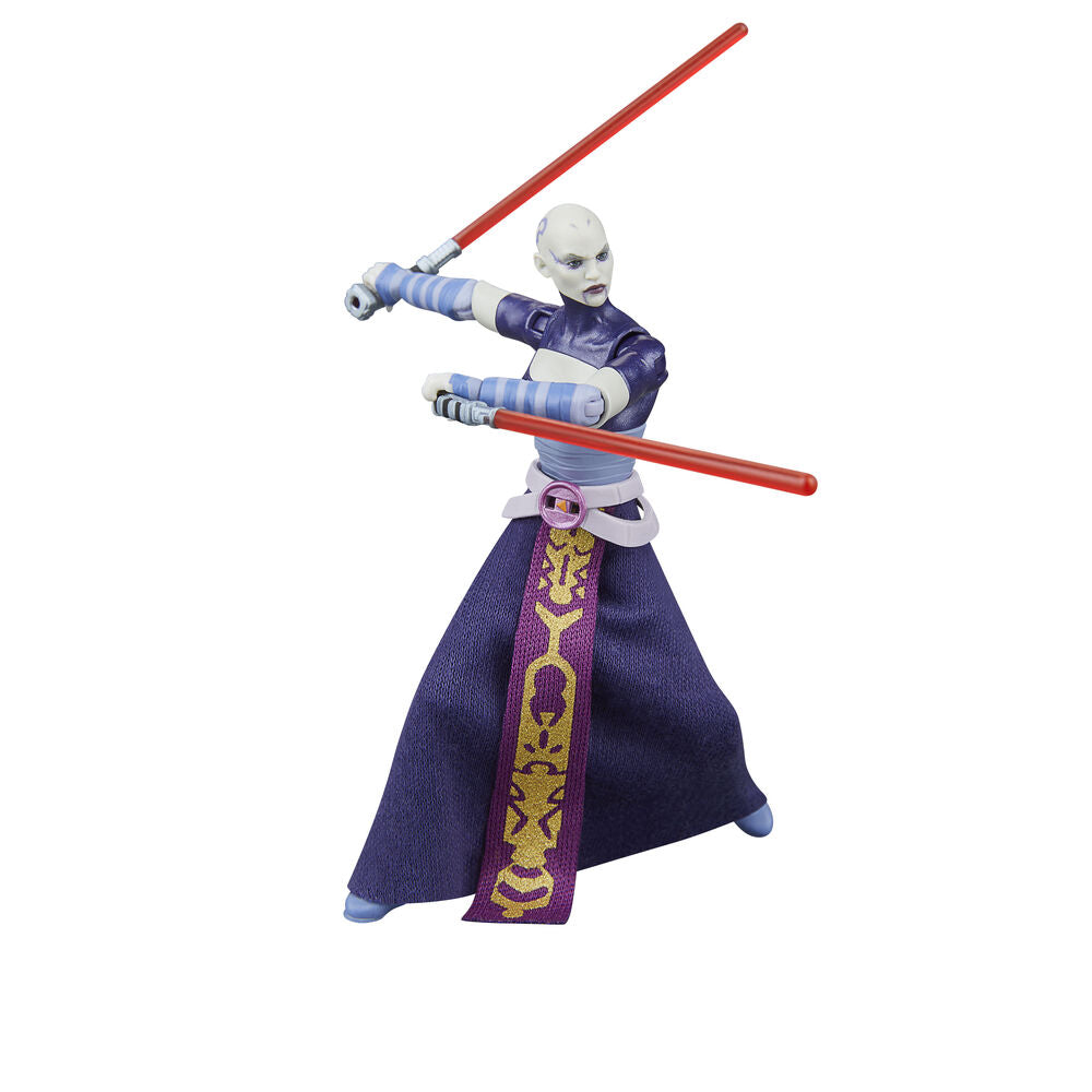 Imagen 4 - Figura Asajj Ventress La Guerra De Los Clones Star Wars 9,5Cm