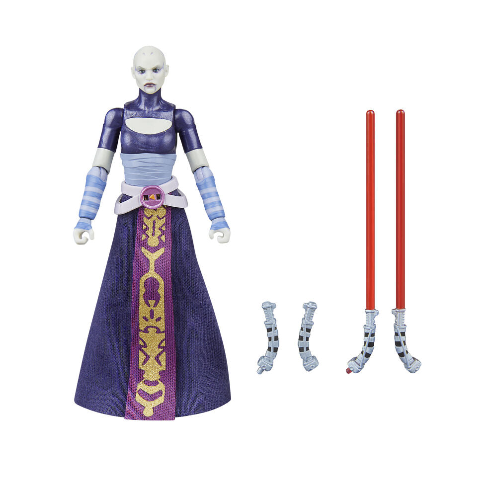 Imagen 2 - Figura Asajj Ventress La Guerra De Los Clones Star Wars 9,5Cm