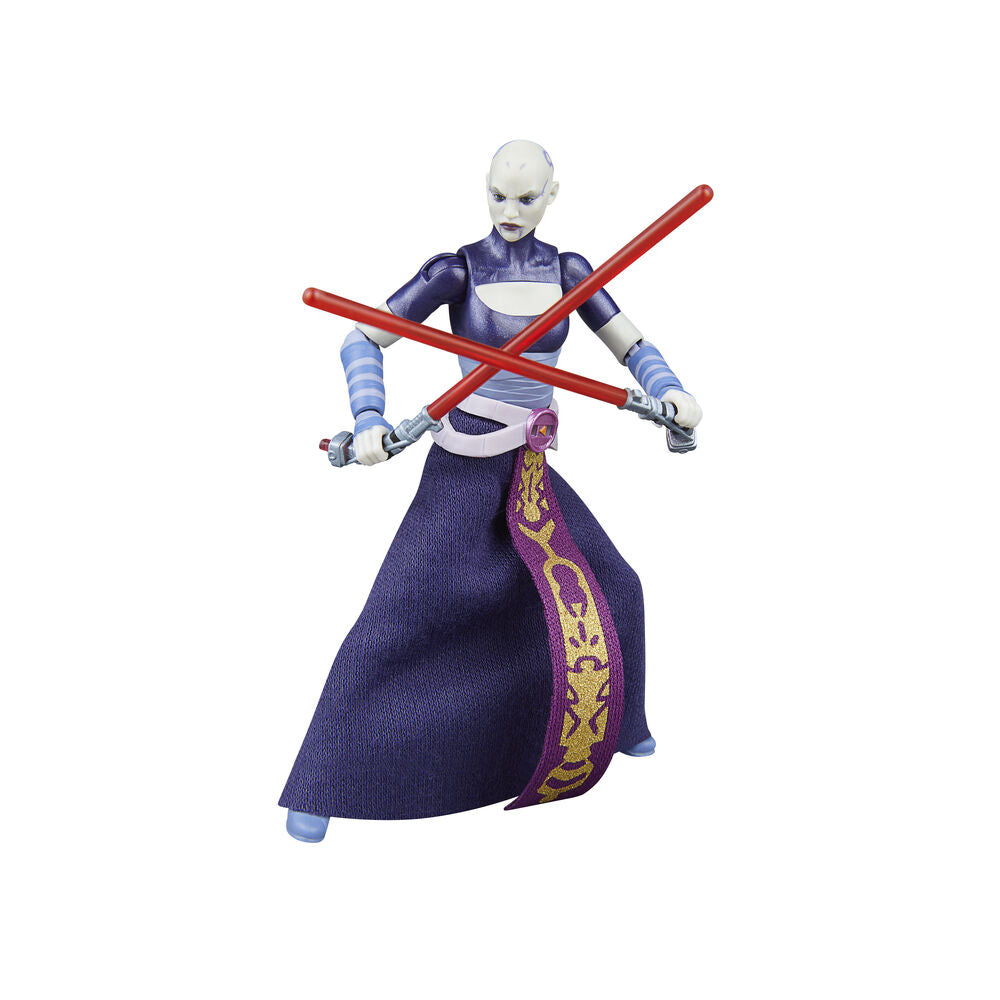 Imagen 7 - Figura Asajj Ventress La Guerra De Los Clones Star Wars 9,5Cm