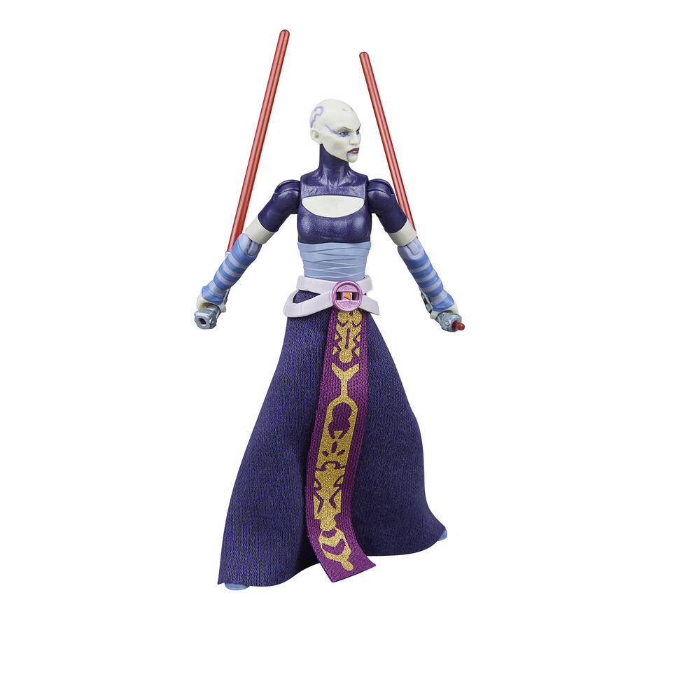 Imagen 8 - Figura Asajj Ventress La Guerra De Los Clones Star Wars 9,5Cm