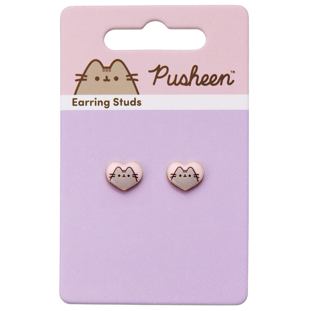 Imagen 3 - Pendientes Corazon Pusheen