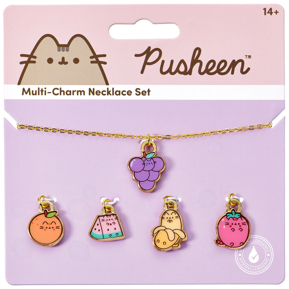 Imagen 2 - Colgante + Charms Frutas Pusheen