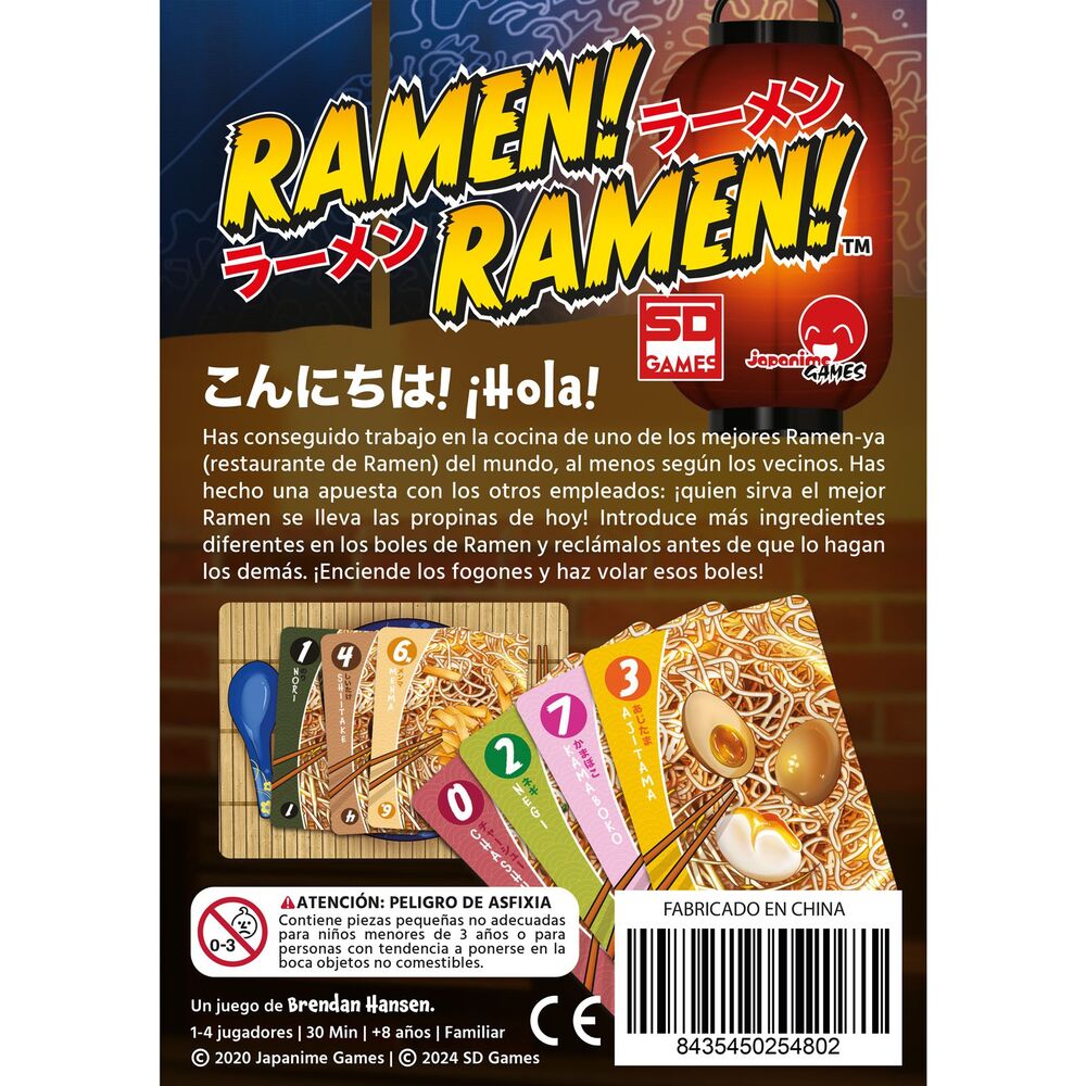 Imagen 4 - Juego De Mesa Ramen! Ramen! Español