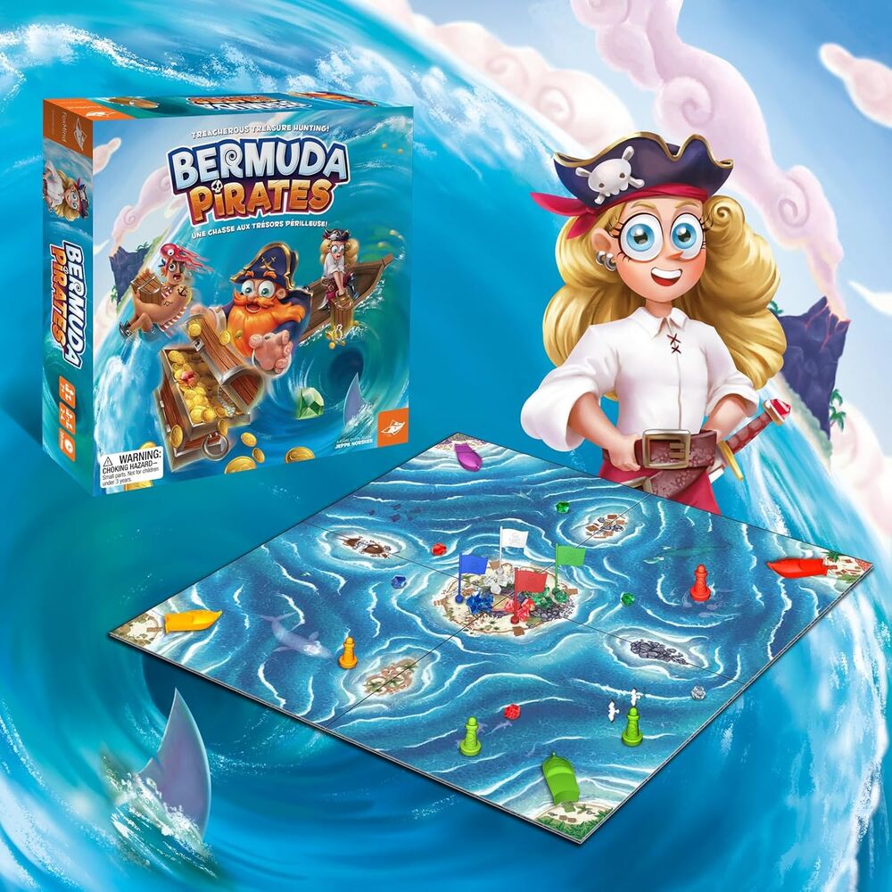 Imagen 6 - Juego De Mesa Bermuda Piratas Español