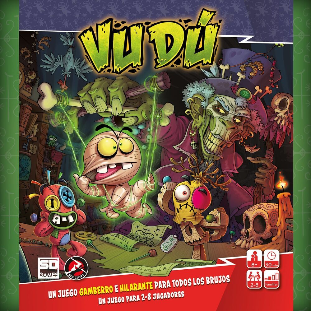 Imagen 2 - Juego De Mesa Vudu Español
