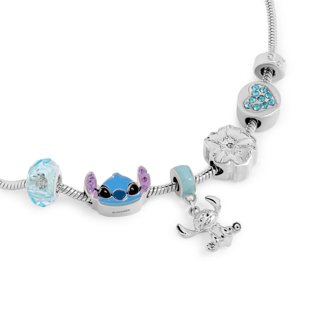 Imagen 3 - Pulsera Charm Stitch Disney Plata