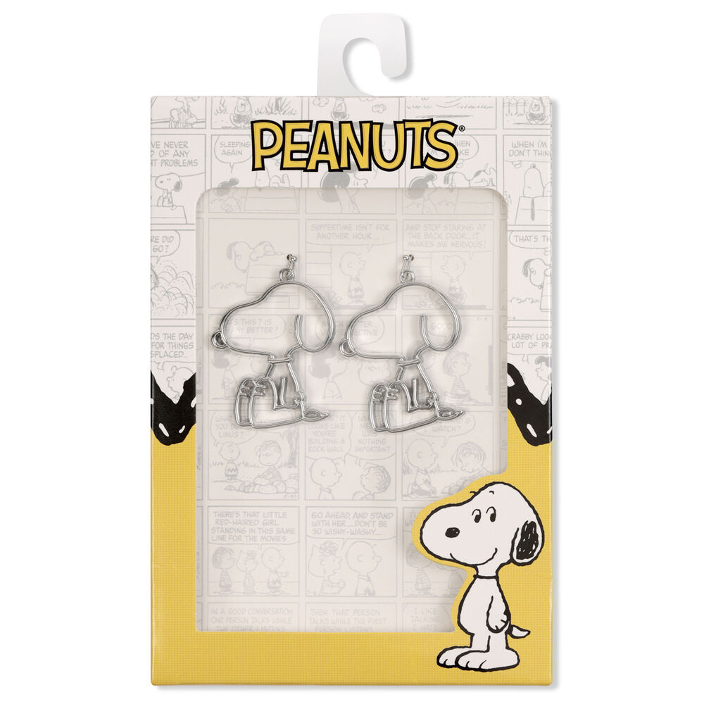 Imagen 1 - Pendientes Snoopy Plata