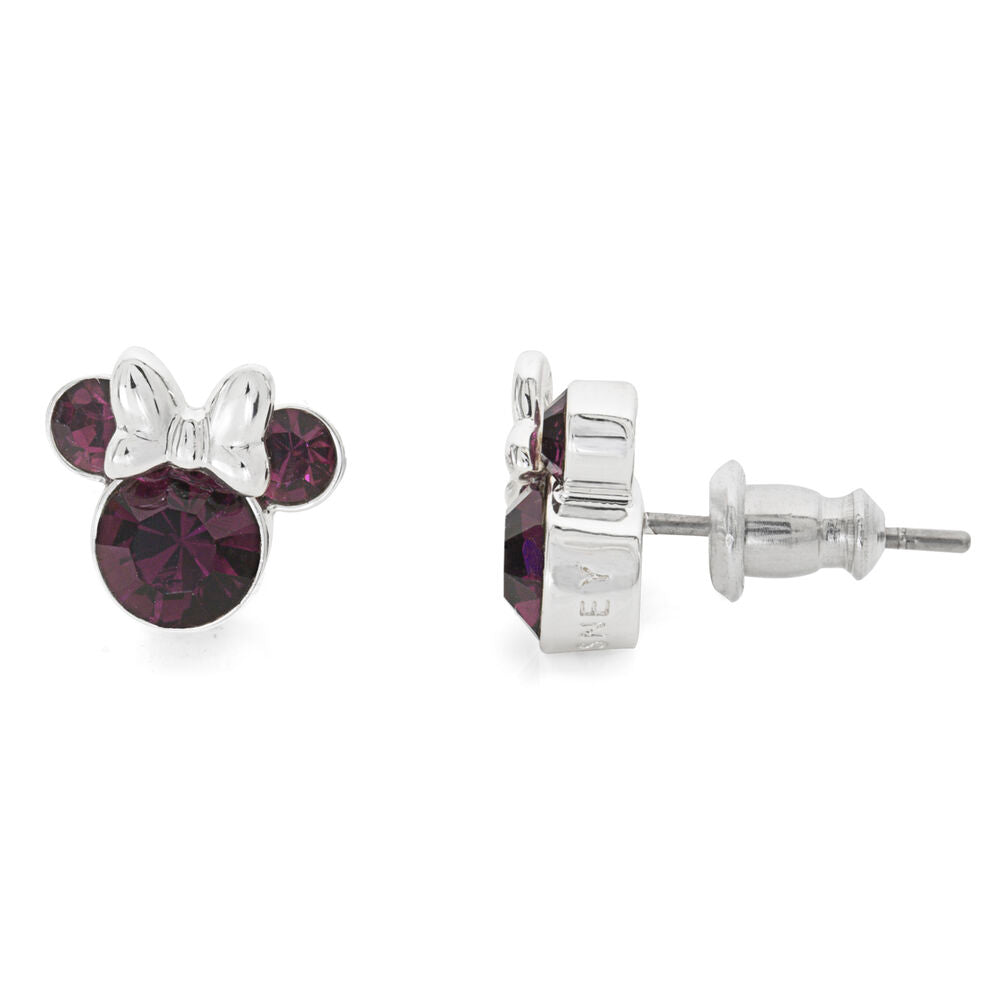 Imagen 3 - Pendientes Febrero Minnie Disney Plata