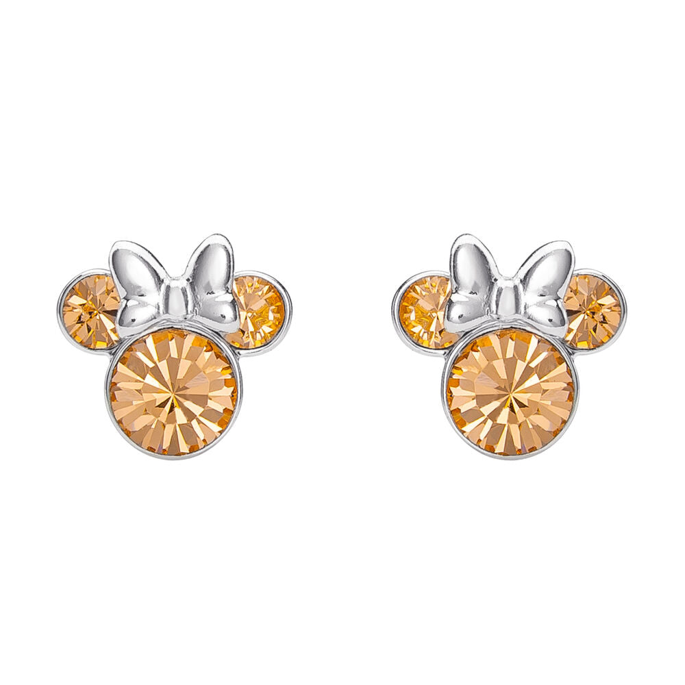 Imagen 1 - Pendientes Junio Minnie Disney Plata
