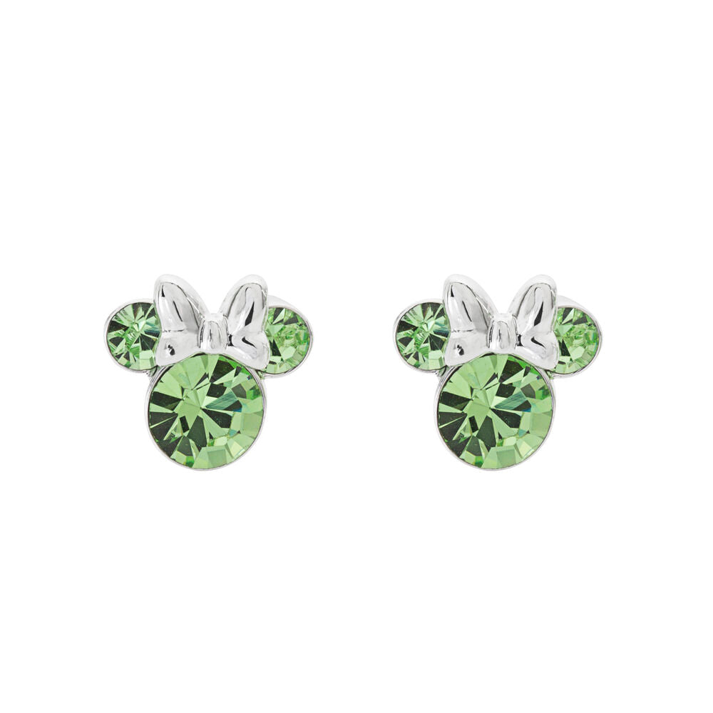 Imagen 1 - Pendientes Agosto Minnie Disney Plata