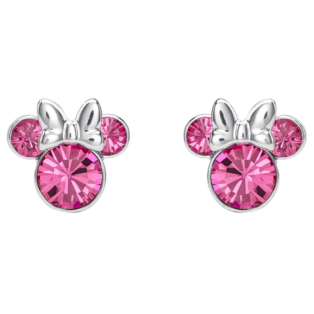 Imagen 1 - Pendientes Octubre Minnie Disney Plata