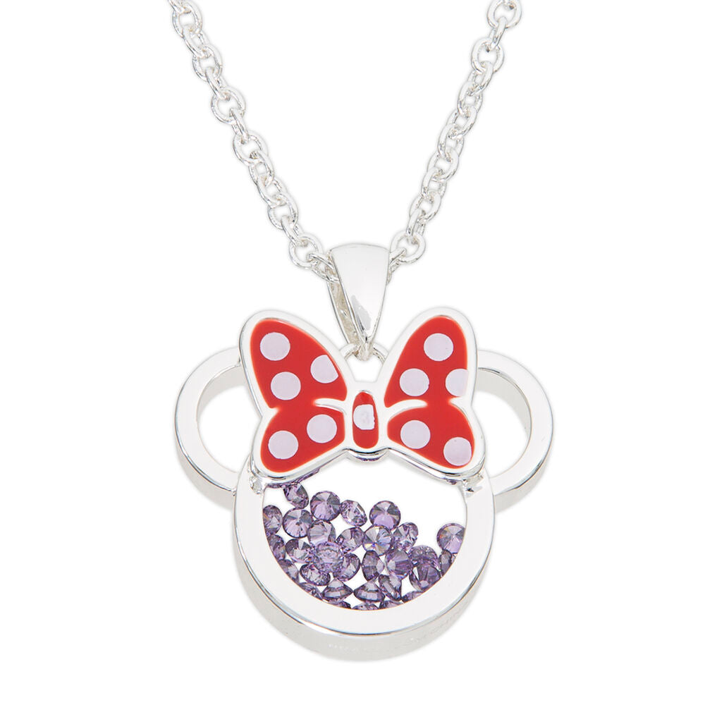 Imagen 2 - Colgante Febrero Minnie Disney Plata