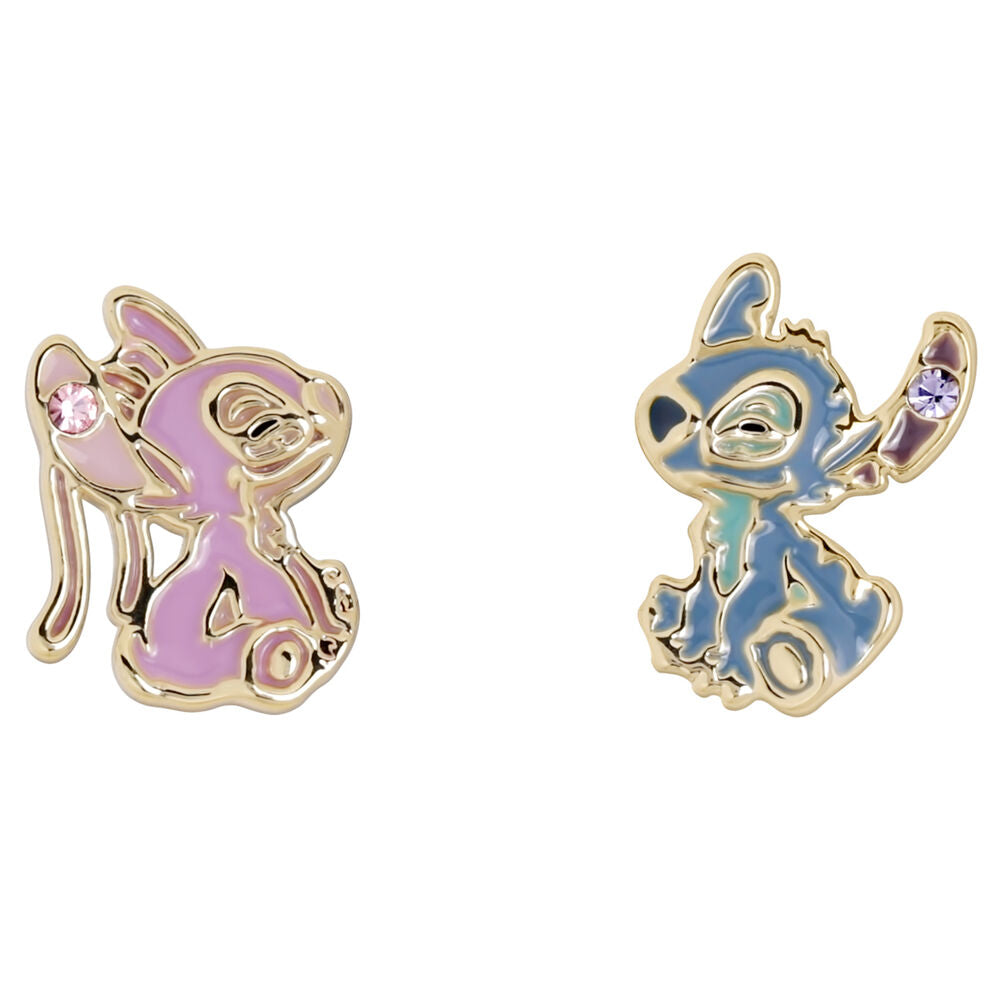 Imagen 1 - Pendientes Stitch & Angel Disney