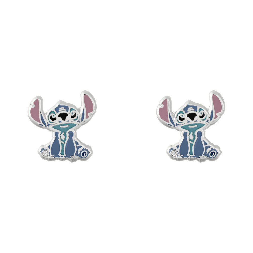 Imagen 2 - Pendientes + Plato Bisuteria Stitch Disney