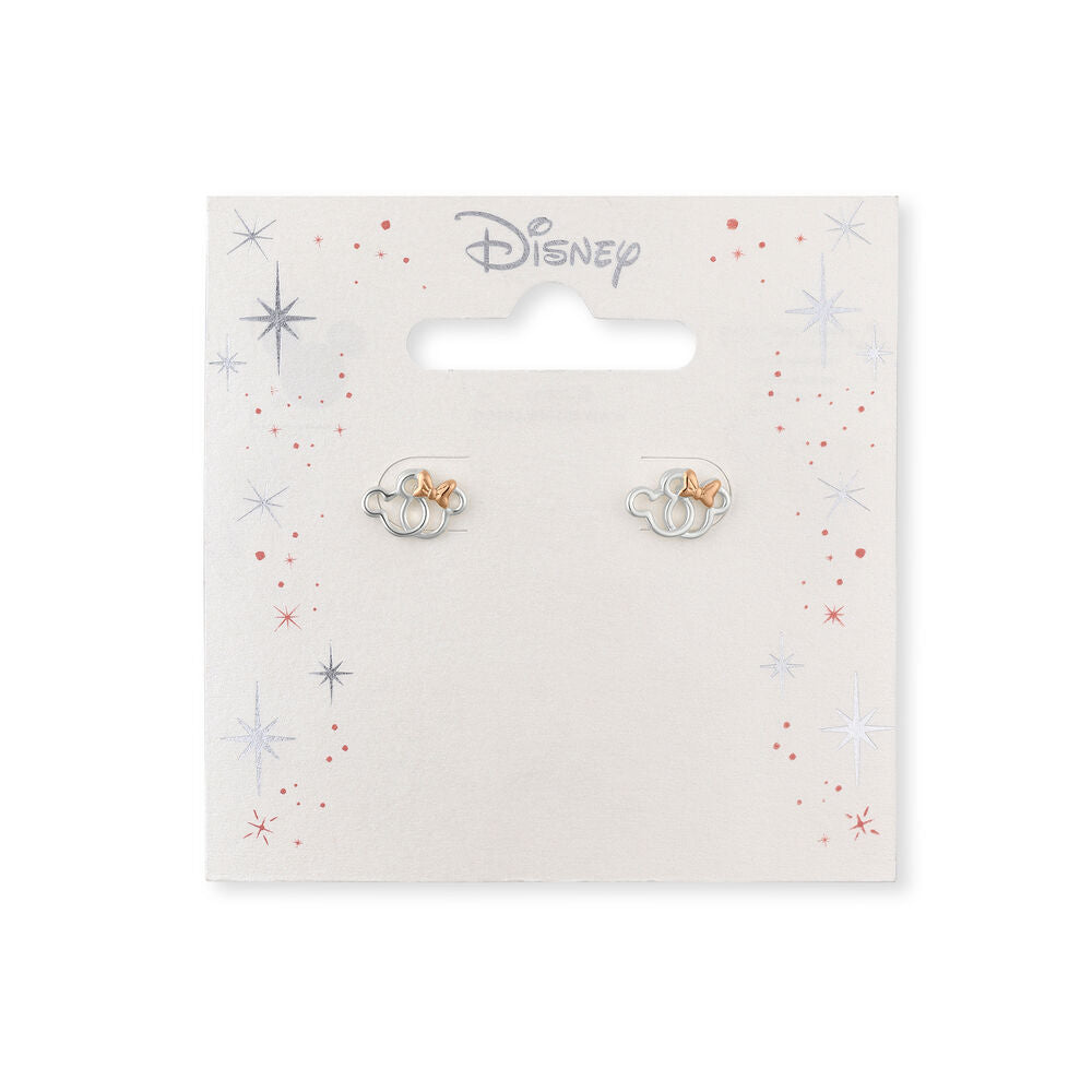 Imagen 2 - Pendientes Minnie Disney Plata