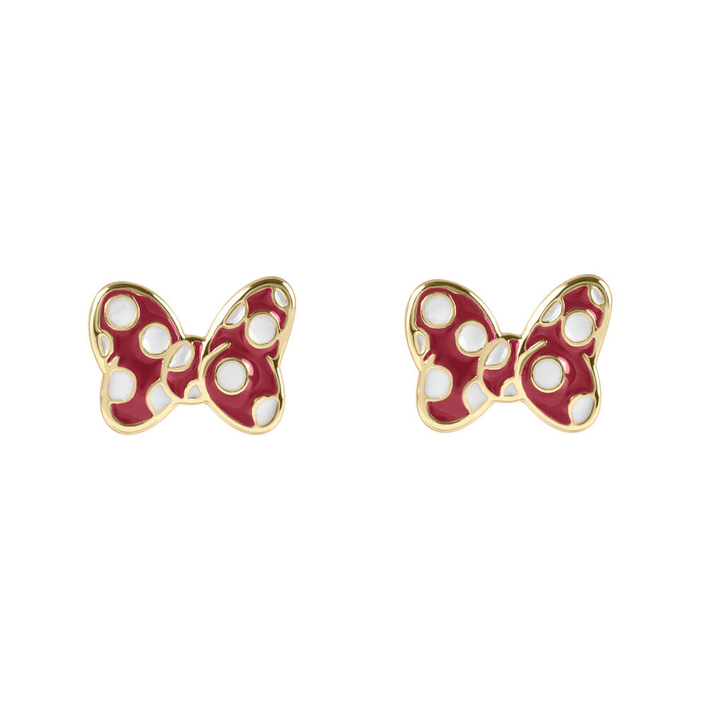 Imagen 1 - Pendientes Lazo Minnie Disney