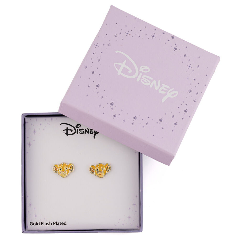 Imagen 2 - Pendientes Simba El Rey Leon Disney