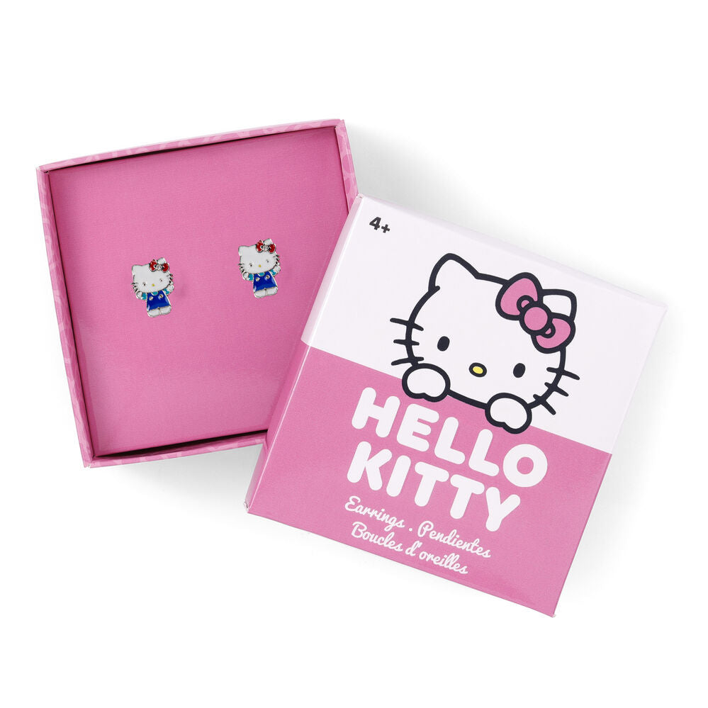 Imagen 2 - Pendientes Hello Kitty Plata