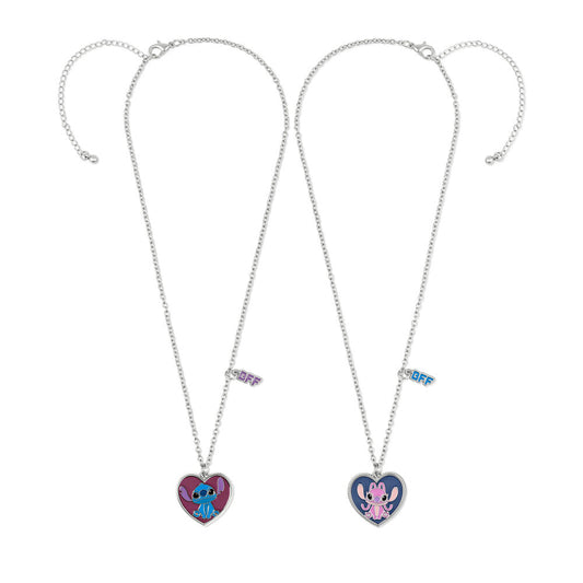 Imagen 2 - Set 2 Colgantes Angel & Stitch Disney