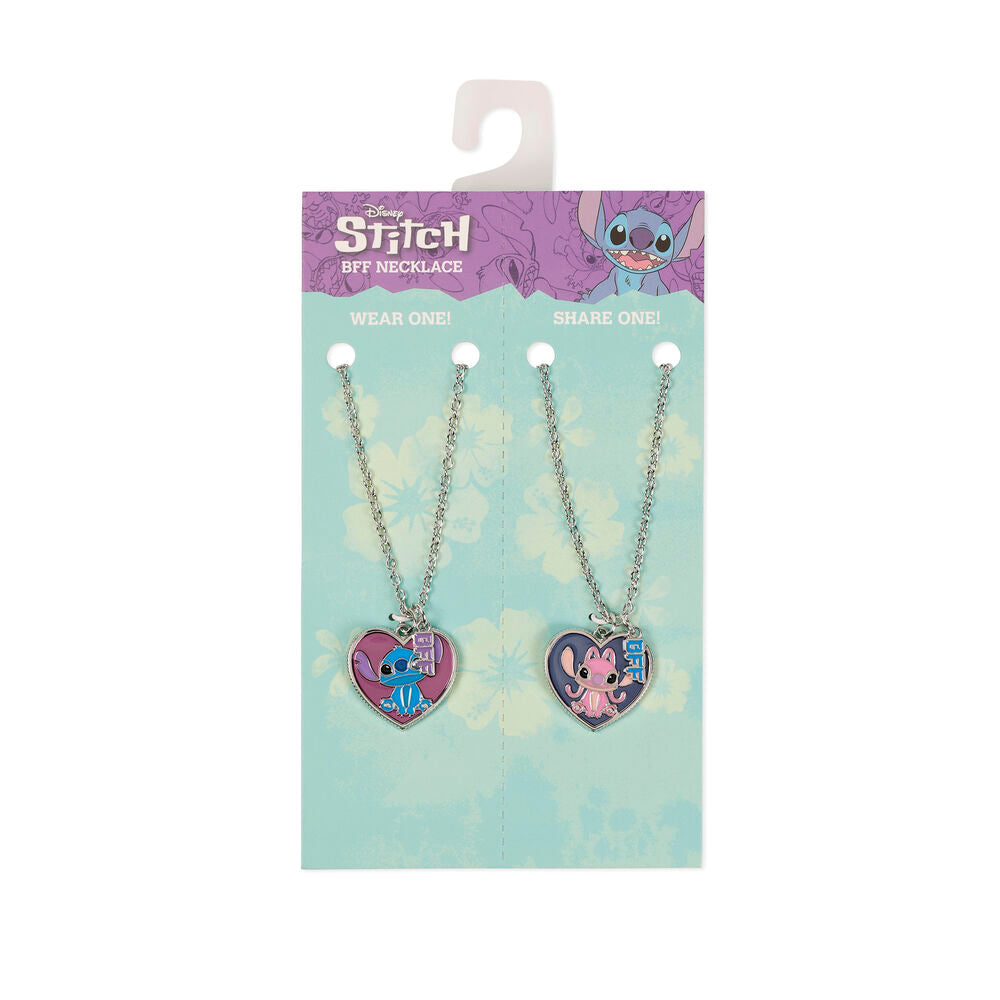 Imagen 3 - Set 2 Colgantes Angel & Stitch Disney