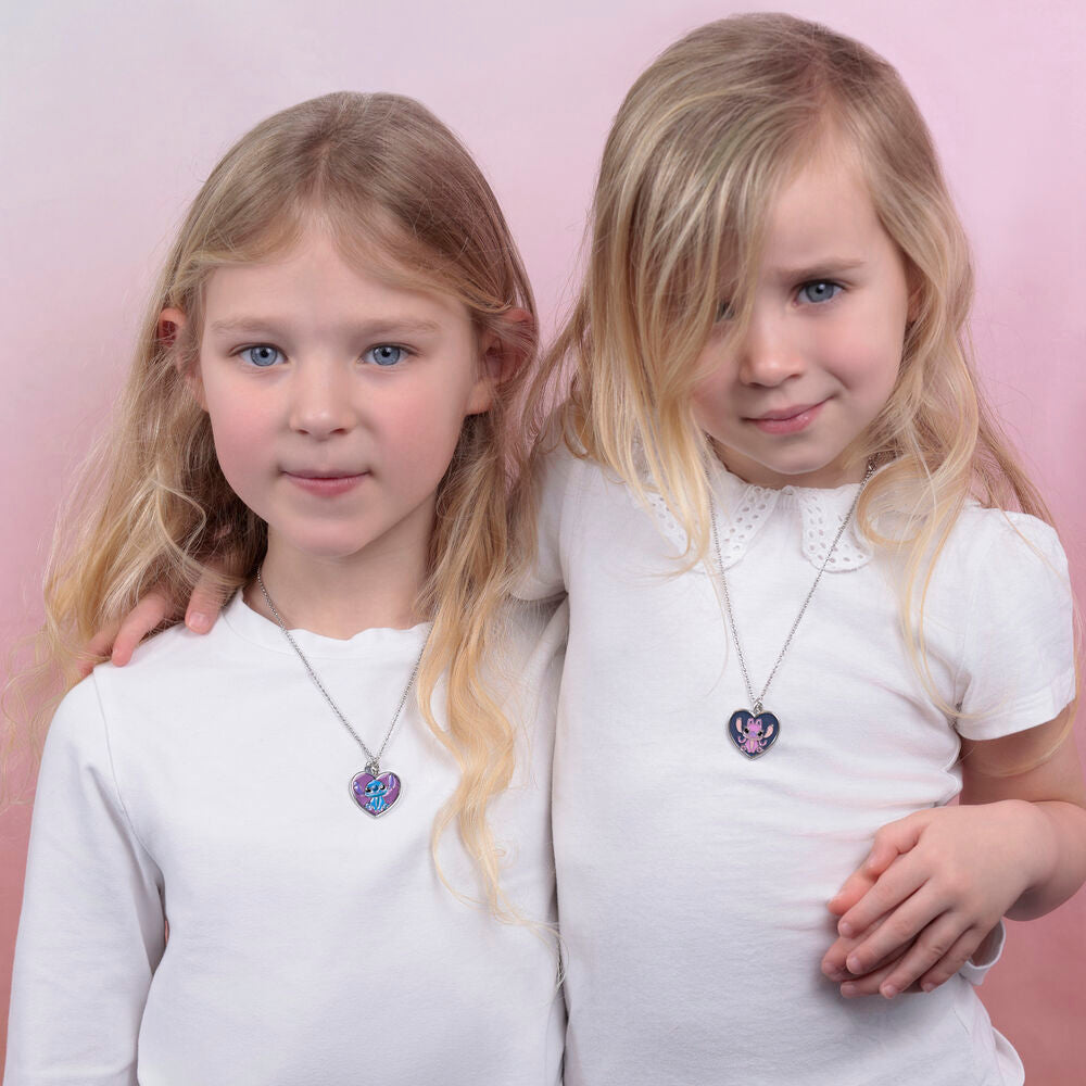 Imagen 5 - Set 2 Colgantes Angel & Stitch Disney