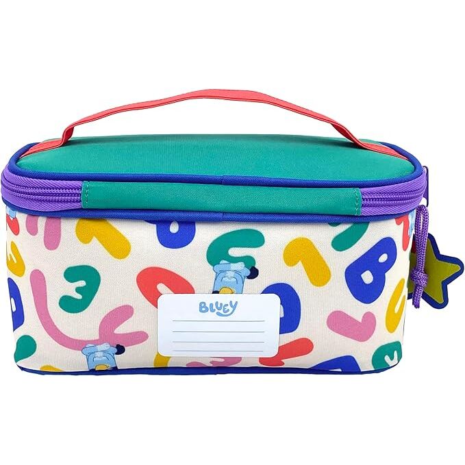 Imagen de Neceser Rainbow Bluey parte de nuestra colección en Espadas y más, sitio oficial.