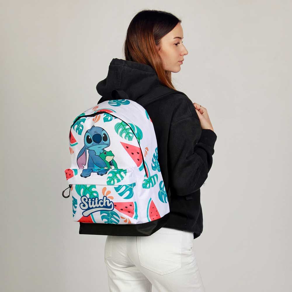 Imagen 5 - Mochila Rana Stitch Disney 44Cm Adaptable