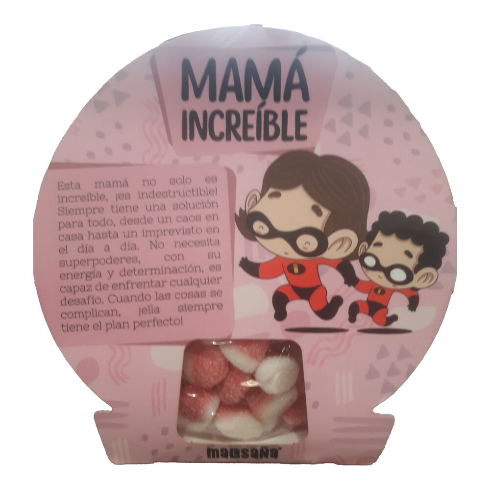 Imagen de Cajita De Chuches Besitos - Mama Increible parte de nuestra colección en Espadas y más, sitio oficial.