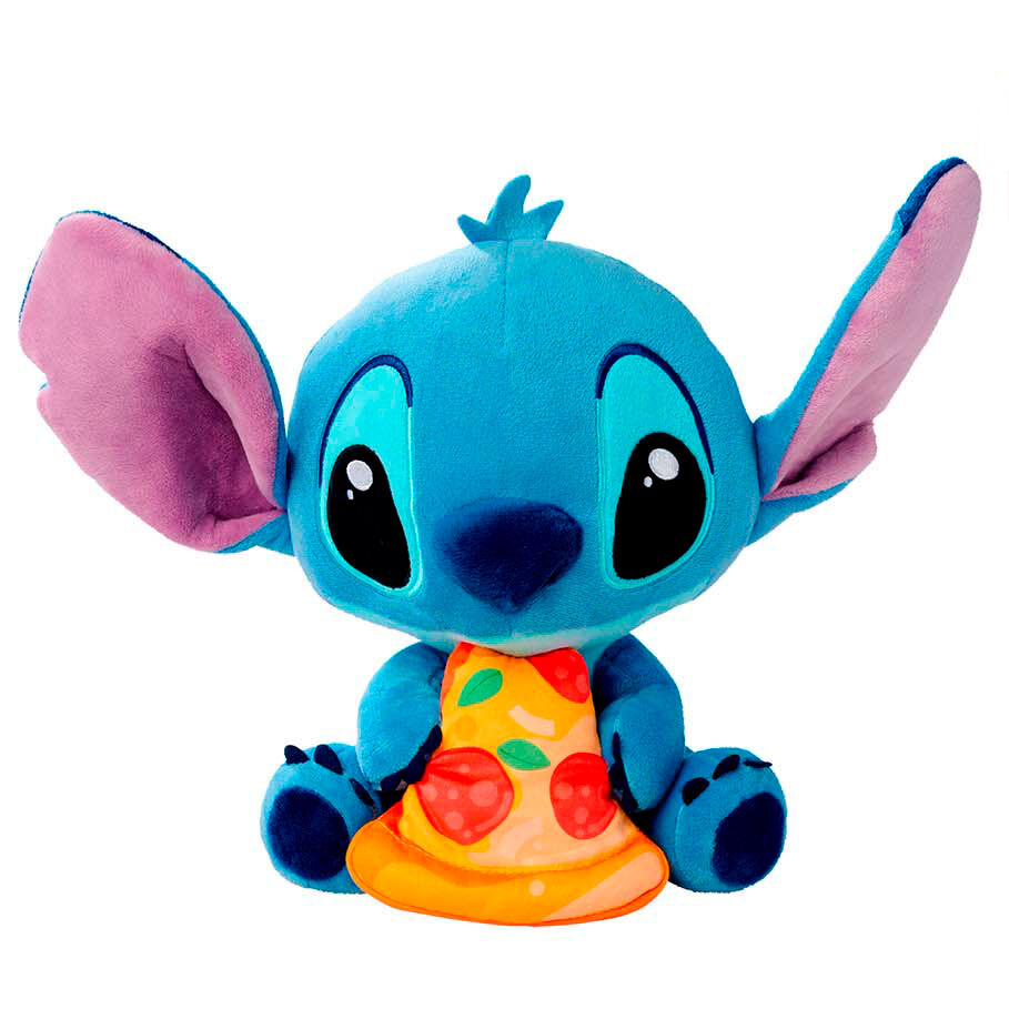 Imagen de Peluche Stitch Pizza Disney 25Cm parte de nuestra colección en Espadas y más, sitio oficial.