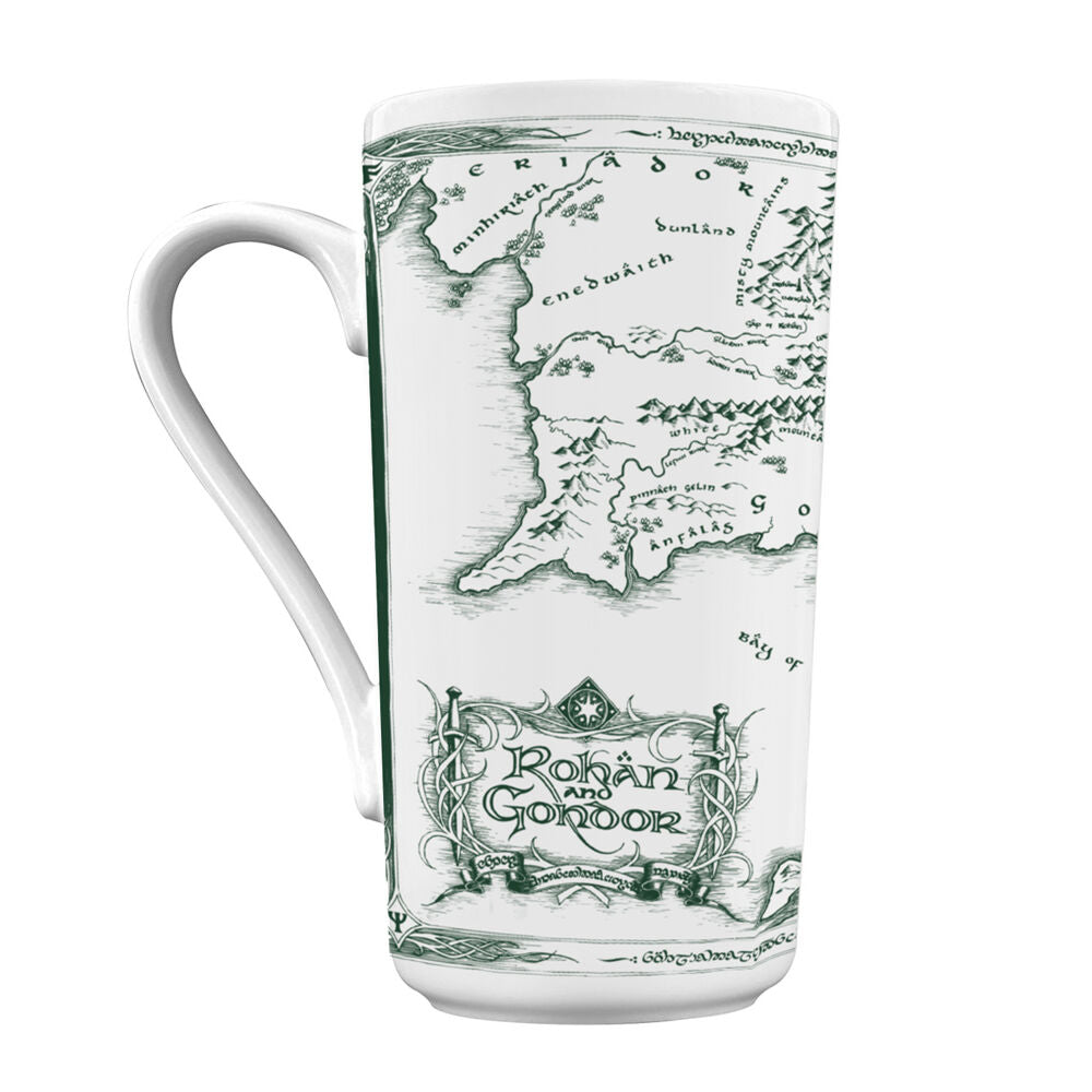 Imagen 1 - Taza Mapa El Señor De Los Anillos 470Ml