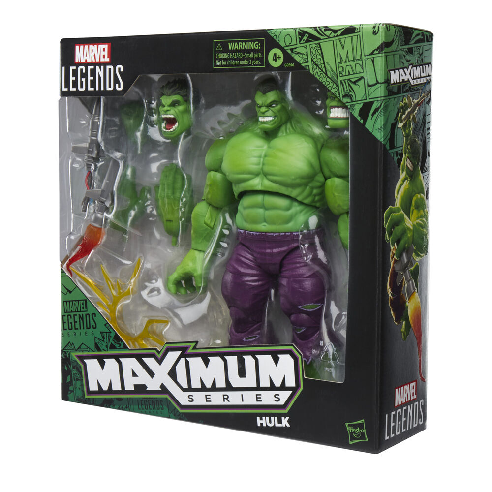 Imagen 3 - Figura Hulk Maximum Marvel Legends 21Cm