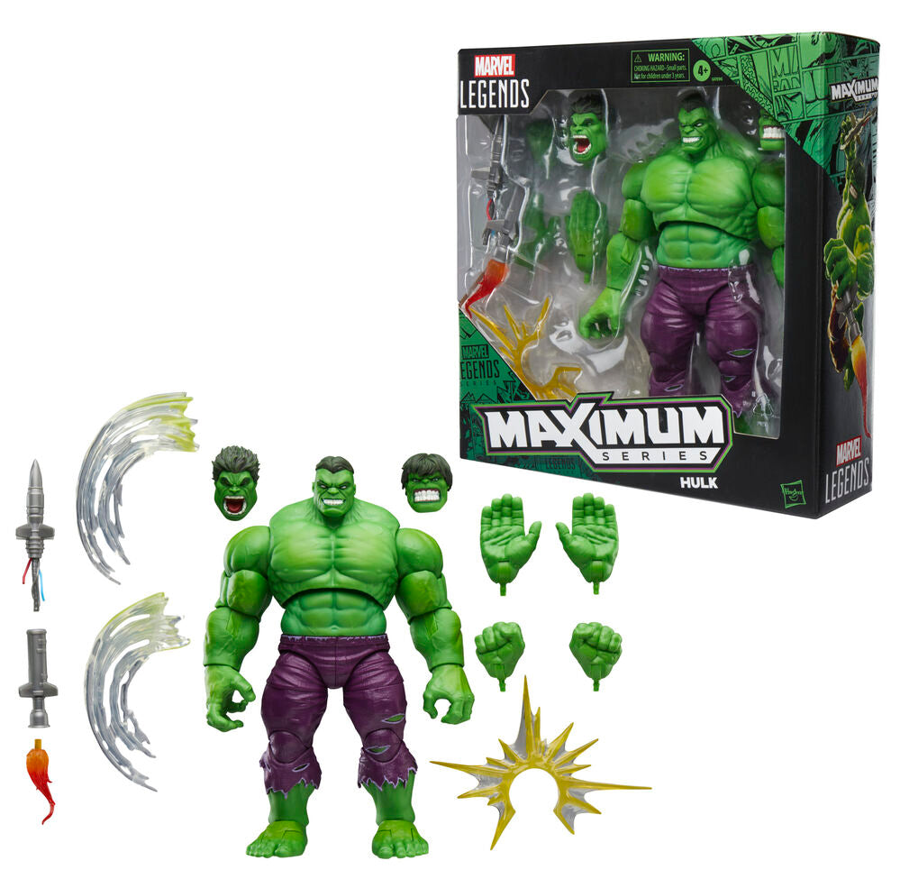 Imagen 4 - Figura Hulk Maximum Marvel Legends 21Cm