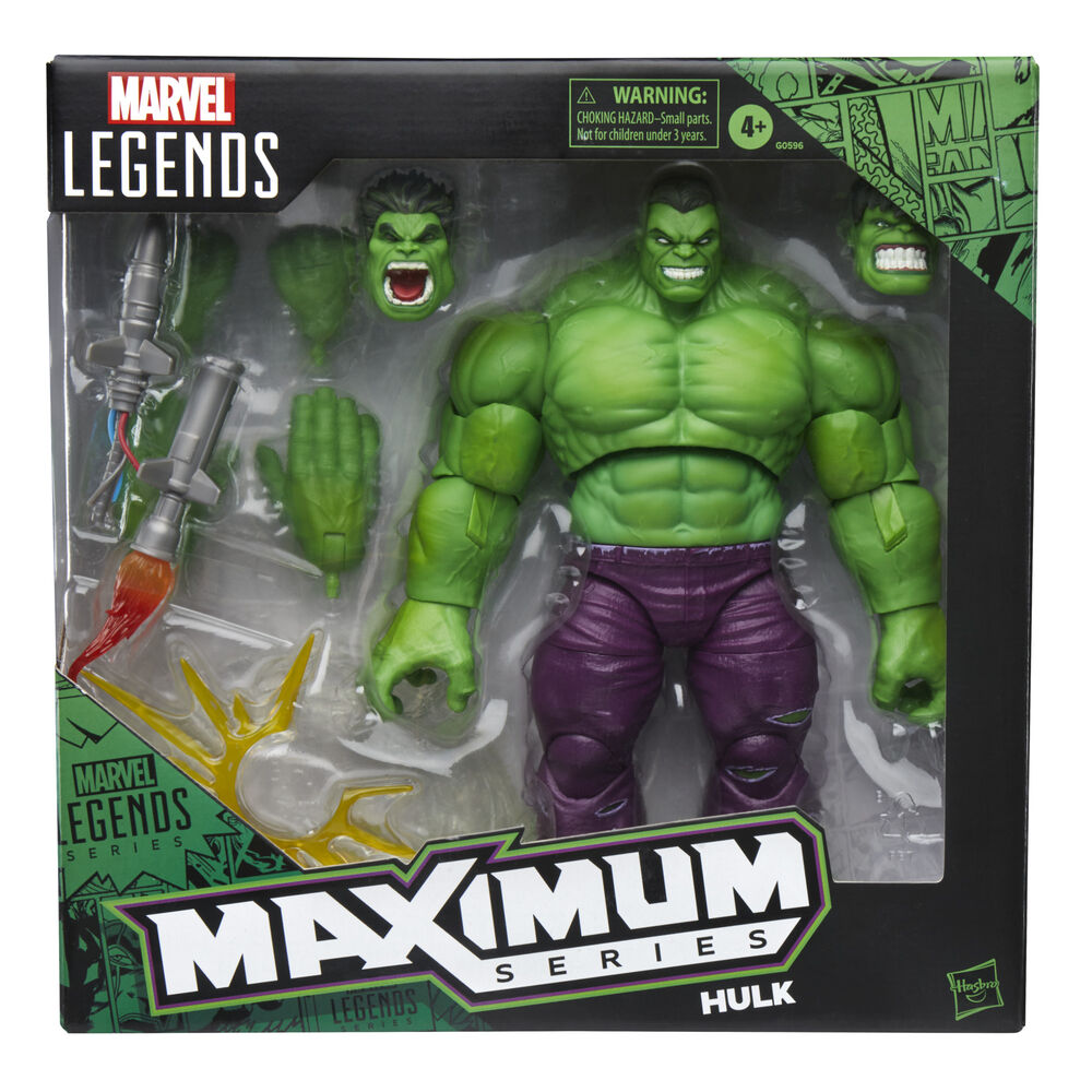 Imagen 1 - Figura Hulk Maximum Marvel Legends 21Cm