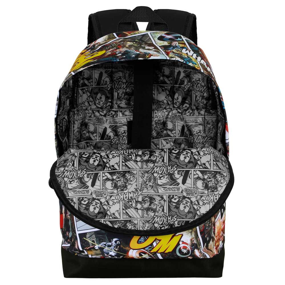 Imagen 4 - Mochila Comic Capitan America Marvel 44Cm Adaptable