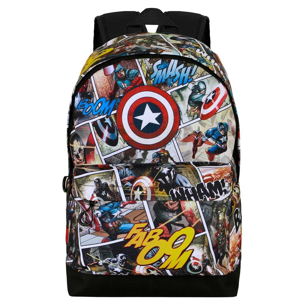 Imagen 1 - Mochila Comic Capitan America Marvel 44Cm Adaptable