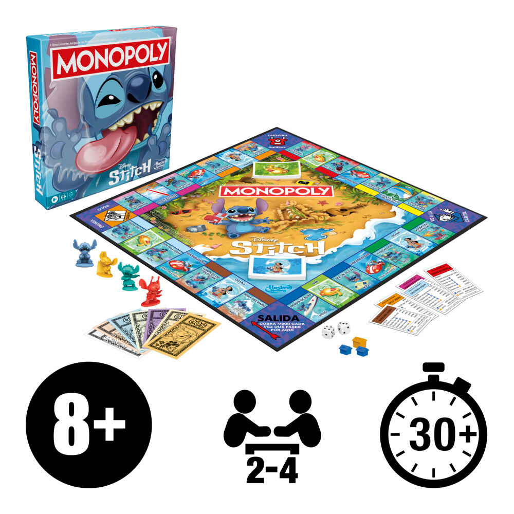 Imagen 9 - Juego Monopoly Stitch Disney