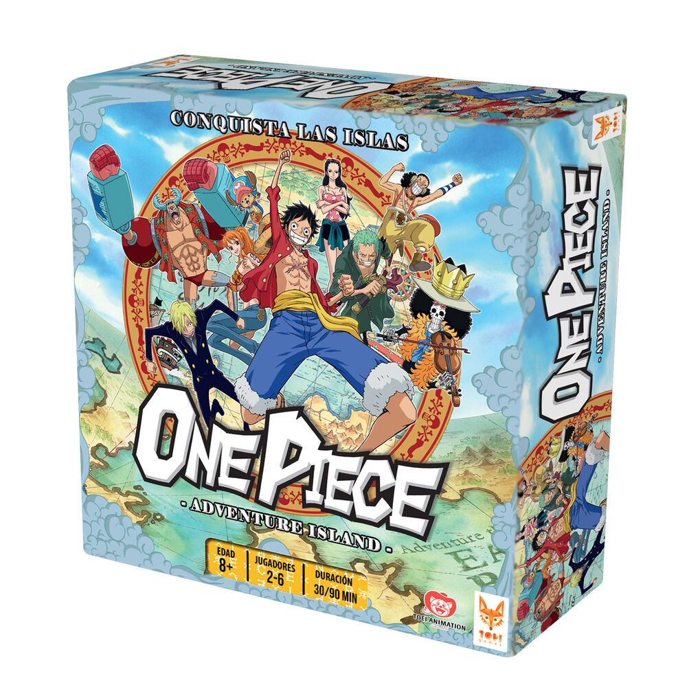 Imagen 1 - Juego De Mesa Isla De Aventuras One Piece Español