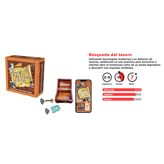 Imagen 2 - Juego De Mesa Busqueda Del Tesoro Español