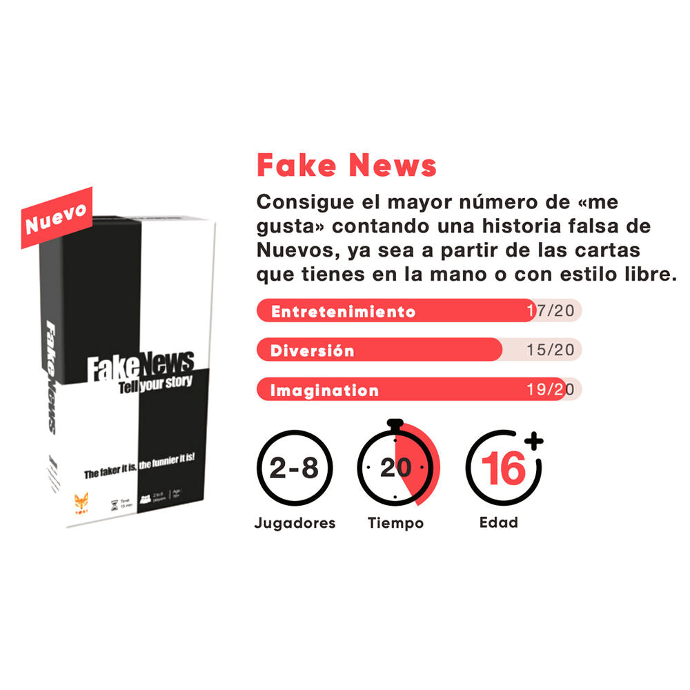 Imagen 2 - Juego De Mesa Fake News Español